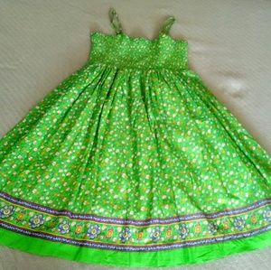 🥳CLEARANCE 🥳 Ralph Lauren Green Flower Dress